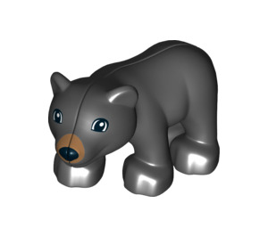 LEGO Duplo Schwarz Grizzly Bear Cub (19015)