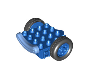 LEGO Duplo Blauw Wagon B. 4 x 4 met Mo. (40630)