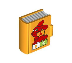 LEGO Duplo Bright Light Orange Book (104355)