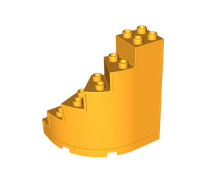 LEGO Duplo Helles Licht Orange Treppe (6511)