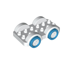 LEGO Duplo Car with Blue Wheels (35026)