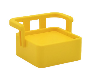 LEGO Duplo Chair with Back Support non-solid back support