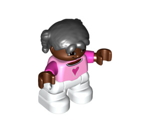 LEGO Duplo Kind Figur Africa Mädchen Duplo-Figur