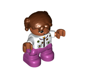 LEGO Duplo Barn Figur Flicka Duplo figur