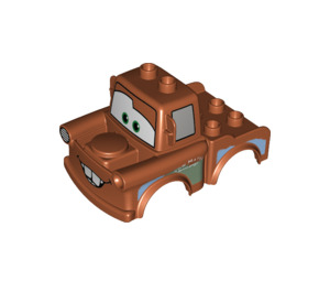 LEGO Duplo Dunkelorange Mater Auto (33489 / 68478)