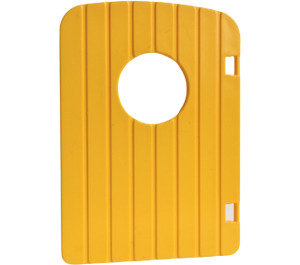 LEGO Duplo Door with Porthole and grooves