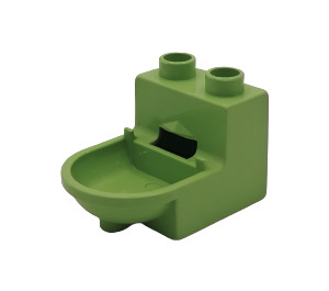 LEGO Duplo Fabuland Lime Toilet (4911)