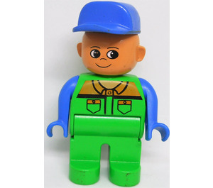 LEGO Duplo Figur med Keps och Skjorta Duplo figur