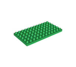 LEGO Duplo Vert assiette 6 x 12 (4196 / 18921)