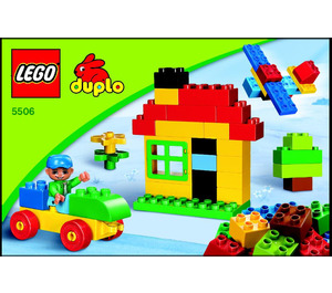 LEGO Duplo Large Brick Box Set 5506 Instructions