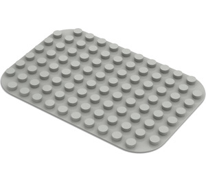 LEGO Duplo Gris clair Plaque de Base 8 x 12 (31043)