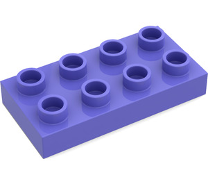 LEGO Duplo Lila Duplo Platte 2 x 4 (4538 / 40666)