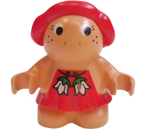 LEGO Duplo Little Forest Friends, Sugar Strawberry Duplo-figur