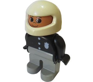 LEGO Duplo Male Police Motorcycle Rider