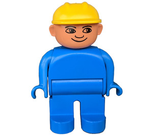 LEGO Duplo Male with Plain Blue Outfit Duplo Figure