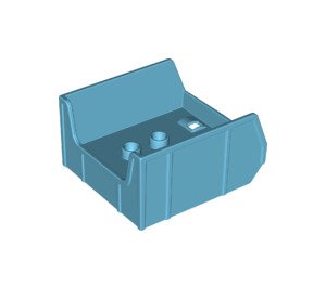 LEGO Duplo Medium Azure Tipper Bucket with Cutout (14094)