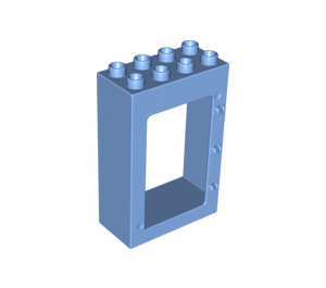 LEGO Duplo Bleu moyen Porte Cadre 2 x 4 x 5 (92094)