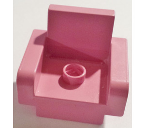LEGO Duplo Rose moyen foncé Armchair (4885)
