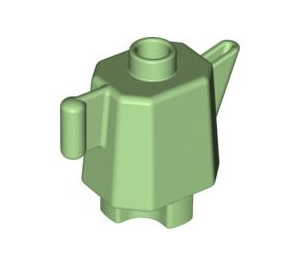 LEGO Duplo Medium Green Coffeepot (24463 / 31041)