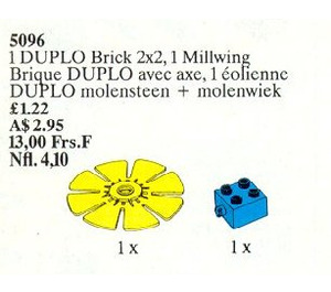 LEGO Duplo Millstone et Millwing 5096