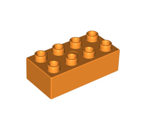 LEGO Duplo Oranje Steen 2 x 4 (3011 / 31459)