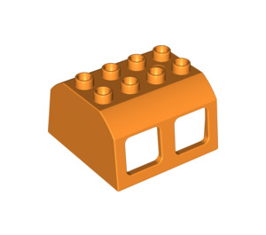 LEGO Duplo Orange Passenger Cabin for Train (13530)