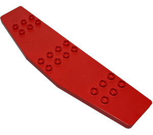 LEGO Duplo Red Aeroplane Wing 4 x 16 x 1/2 (2155)