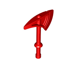 LEGO Duplo Red Axe Round Handle and Solid Bottom (51268)