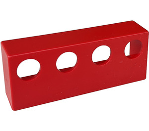 Duplo Red Fence Wall (4668)
