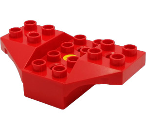 LEGO Duplo Red Toolo Wing 4 x 6 (31039)