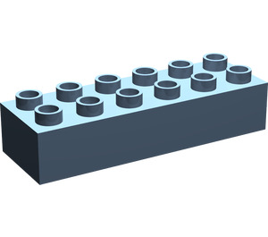 LEGO Duplo Zandblauw Steen 2 x 6 (2300)