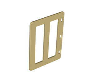 Duplo Tan Door 4 x 5 with Cut Out (65111)