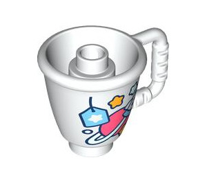 LEGO Duplo Tea Cup met Handvat met Planets (27383 / 105449)