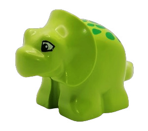 LEGO Duplo Triceratops Baby with Green Spots (61349)
