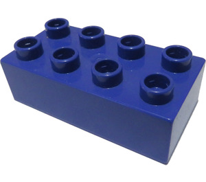 LEGO Duplo Paars (Violet) Steen 2 x 4 (3011 / 31459)