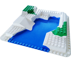 LEGO Duplo blanc Plaque de Base 24 x 24 (6447)