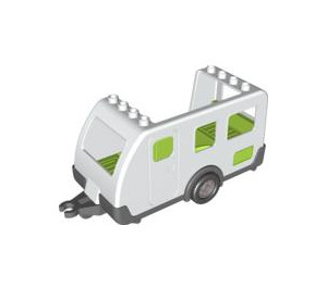 LEGO Duplo White Caravan Assembled (89199)