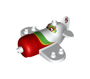 LEGO Duplo White Disney El Chupacabra Plane (13778)