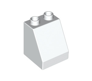 LEGO Duplo blanc Pente 2 x 2 x 2 (70676)