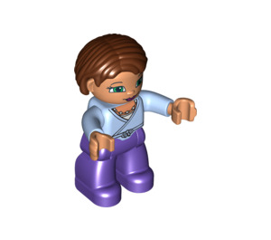 LEGO Duplo Woman mit Bobbed Haar Duplo Abbildung
