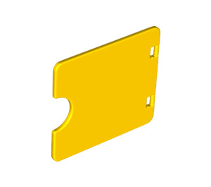 LEGO Duplo Gelb Tür 3 x 4 mit Cut Out (27382)