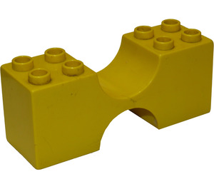 LEGO Duplo Jaune Double Arche
 2 x 6 x 2