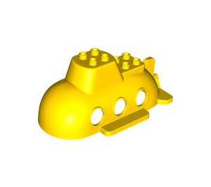 LEGO Duplo Jaune Submarine Haut 10 x 6 x 3 1/2 (43848)