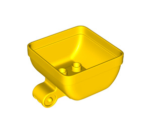 LEGO Duplo Yellow Tipper Truck Box 4 x 4 x 2 (35960)