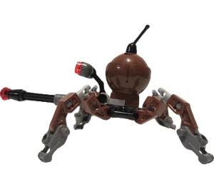 LEGO Krasnolud Pająk Droid z Reddish brązowy Dome Minifigurka