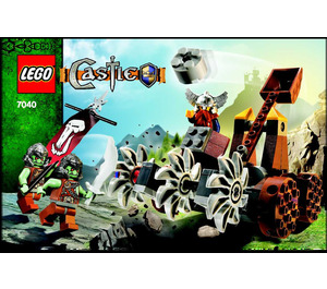 LEGO Dwarves' Mine Defender Set 7040 Instructions