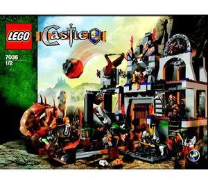 LEGO Dwarves' Mine Set 7036 Instructions