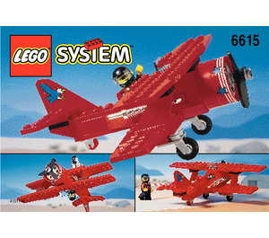 LEGO Eagle Stunt Flyer Set 6615 Instructions