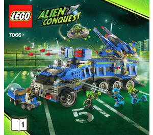 LEGO Earth Defense HQ Set 7066 Instructions