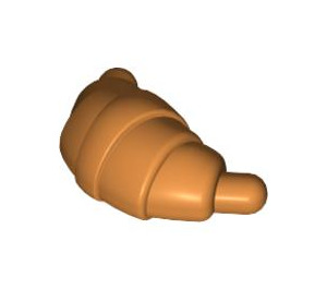 LEGO Earth Orange Croissant with Rounded Ends (33125)